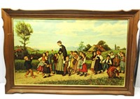 Antique Framed Print 26"x39"