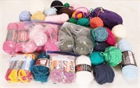 Large Lot of Skeins of Yarn