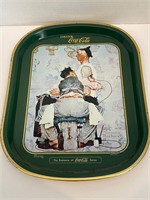 Coca Cola Norman Rockwell Tray