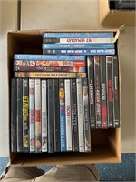 Box of DVDs