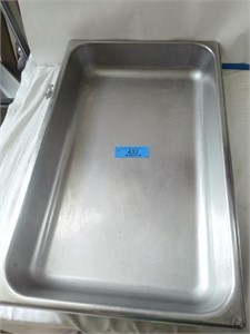 21X13X2 STAINLESS STEEL PAN