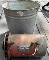 Galvanized Bucket & Generator