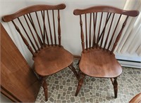 (2) Heywood Wakefield Windsor Type Chairs