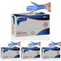 SereneLife Nitrile Disposable Soft Industrial and