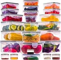 50 Pcs Large Food Storage Containers