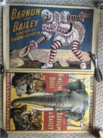 2 Vintage Circus Posters