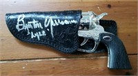 Blazing Saddles signed toy holster and replica gun