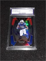 Blue Red Die-Cut  Jonathan Taylor 2021 Select GEM