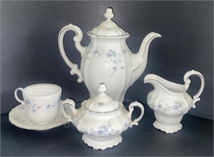 Johann Haviland Porcelain Dishware, Coffee Pot