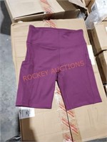 All In Motion Purple Biking Shorts XS