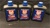 3 Bottles Schuetzen Black Powder