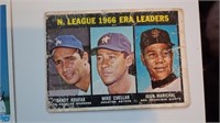 1967 TOPPS BASEBALL  #234 N. LEAGUE ERA LEADERS