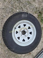 Duro F78-15st tire and other tire in poor