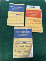 American flyer train instruction books