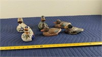 Ceramic and Stone Ducks