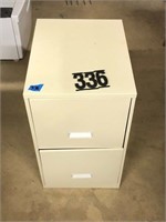 2 Drawer file cabinet Tan