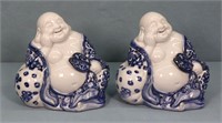 Pr. Decorative Porcelain Buddha Figurines