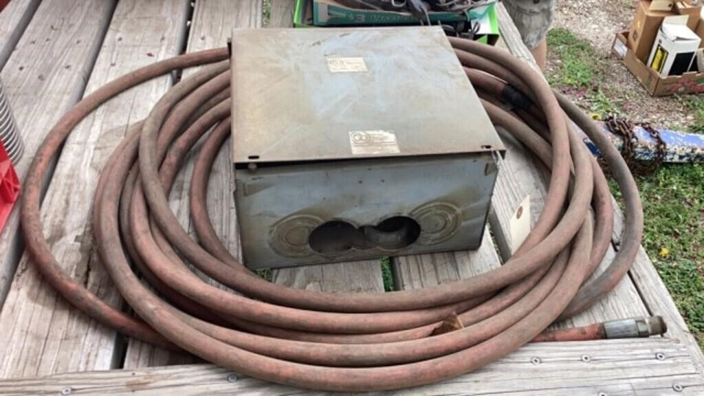 Electrical Box and Hose
