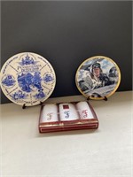 John Wayne Collector's Plate & Miscellaneous