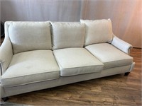 Bernhardt Off-White Sofa Needs Cleaning