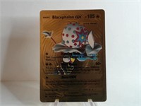 Pokemon Card Rare Gold Blacephalon GX