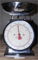 Stainless kitchen scale