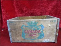 Canadian dry wood soda crate.
