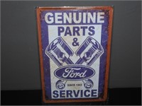 Ford Genuine Parts & Service Tin Sign