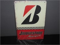 Bridgestone Motorsports Tin Sign