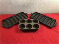 Cast Iron Corn Bread and Muffin Pan