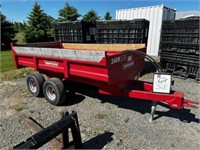 4ft x 8ft Normand 248M Tandem Hyd Dump Trailer