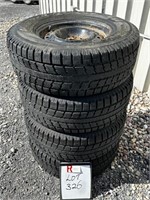 Set Of (4) 265/70R16 M&S Tires On 6 Bolt Rims