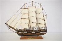 MODEL SHIP - 17 1/2"H