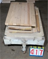 Utility Cart W/Wood