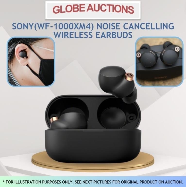 LOOK NEW SONY(WF-1000XM4)WIRELESS EARBUDS(MSP:$371