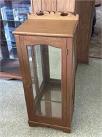 Single door display cabinet