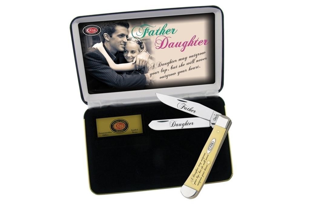 CASE FATHER DAUGHTER TRAPPER KNIFE