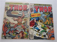 10 THE MIGHTY THOR COMICBOOKS, 1974-1987