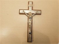 Crucifix orné de laiton 8 pouces