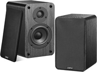 LONPOO Powered Bookshelf Speakers  100W RMS