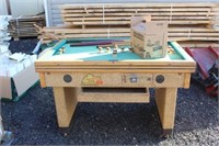 Antique Bumper pool table