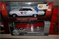 Die Cast Cars- '63 Impala & Mustang
