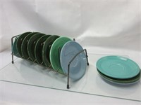 Fiesta Ware Small Plates & Saucers