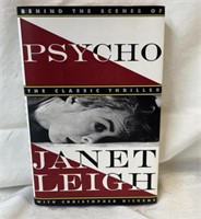 Psycho Janet Lee book psycho signed
