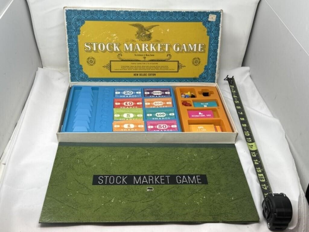 Stock Market Board Game New Deluxe Edition