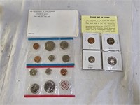 2 Proof Sets of Coins