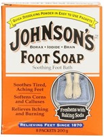 Johnsons Foot Care Foot Soap, Large, 8 Count