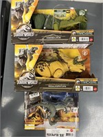New Lot of 3 Jurassic World Dino Trackers
