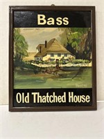 Original hand painted British pub sign "Bass Old