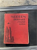 Vintage World Stamp Collection Book